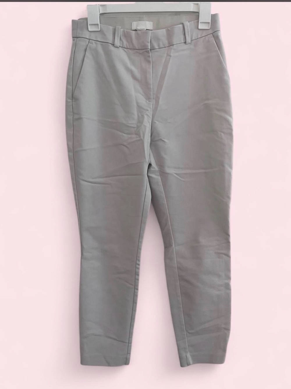 Gray trousers